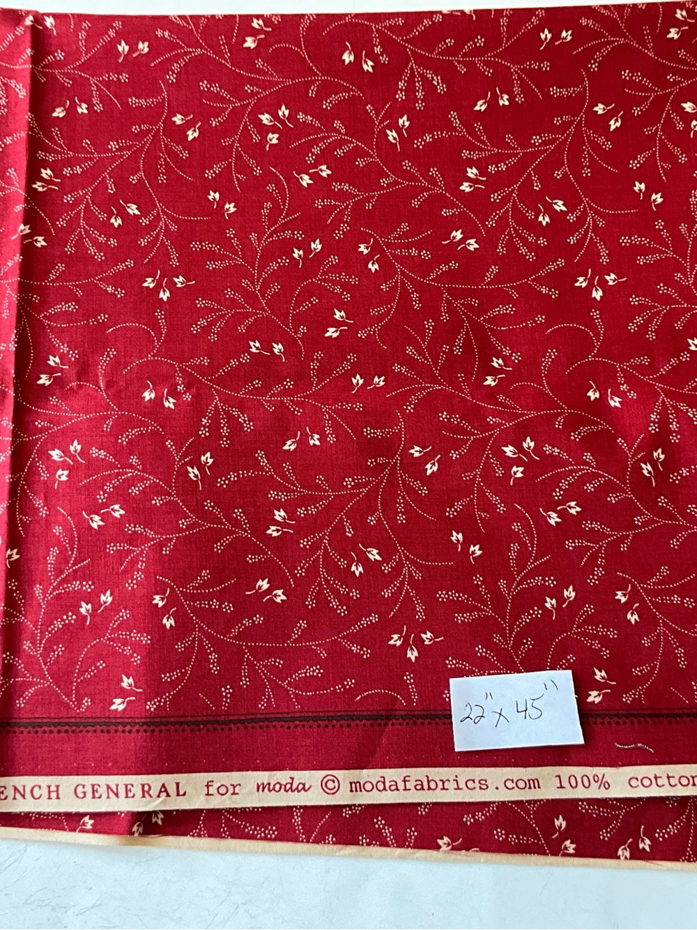 Quilt Sewing Moda Fabrics Pattern # 13552 #3885 #9021 #9244 Red Blue Floral - Picture 2 of 6